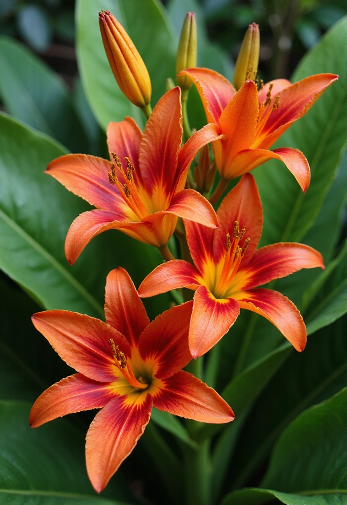Discover 11 Unique Tropical Flower Varieties You Need in Your Garden! - 11. Canna Lily (Canna indica)