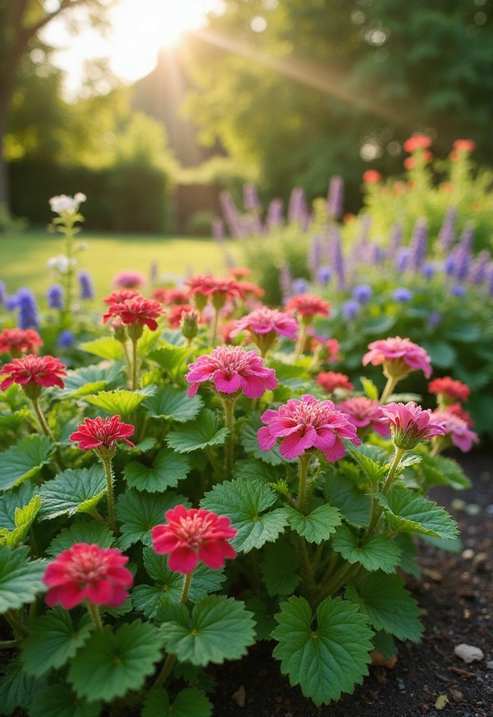 22 Seasonal Flower Garden Ideas That Ensure Year-Round Beauty in Your Yard! - 13. Fragrant Beauty: Scented Geraniums