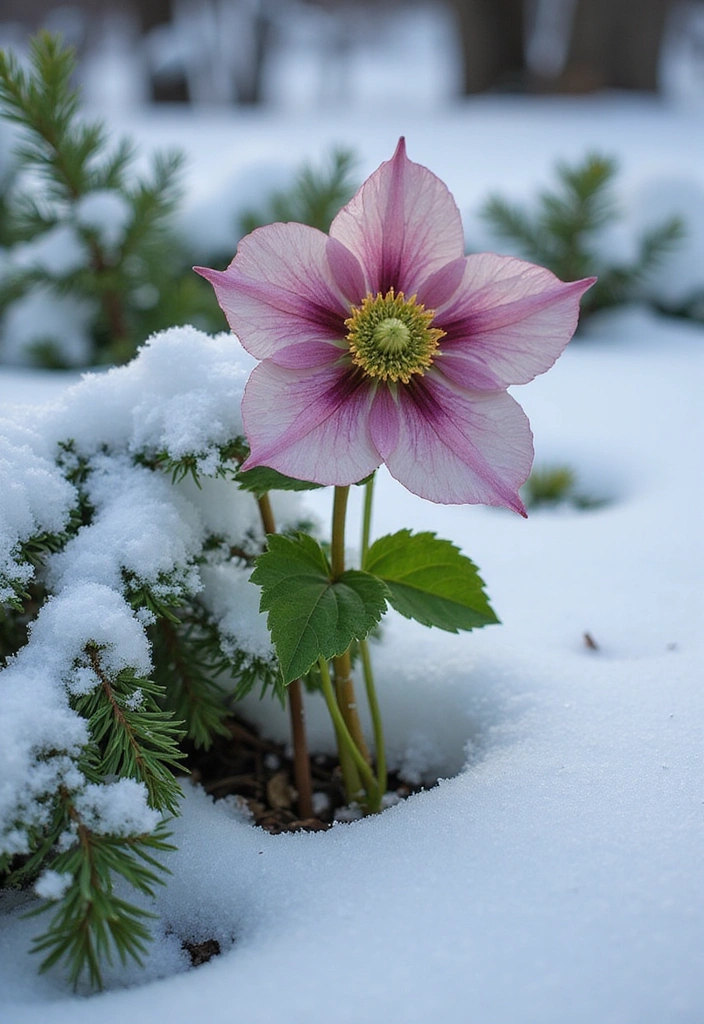 20 Colorful Perennial Flowers That Will Make Your Neighbors Envy Your Garden! - 8. Hellebore (Helleborus)
