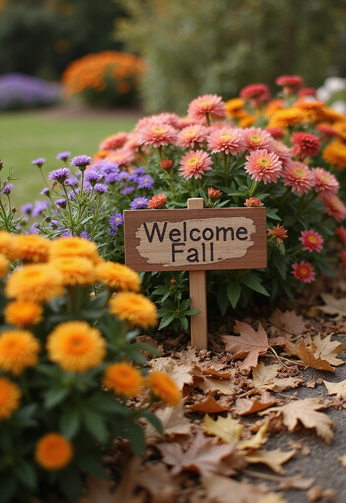22 Seasonal Flower Garden Ideas That Ensure Year-Round Beauty in Your Yard! - 3. Autumn Elegance: Mums and Asters
