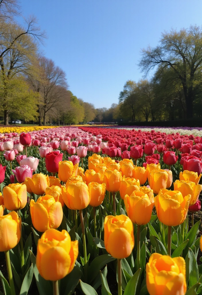 22 Colorful Landscaping Ideas That Will Make Your Flower Garden Truly Magical! - 5. Seasonal Flower Rotation
