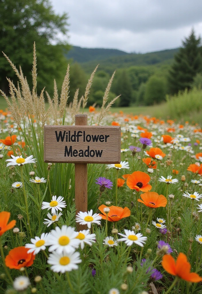 22 Seasonal Flower Garden Ideas That Ensure Year-Round Beauty in Your Yard! - 8. Rustic Charm: Wildflowers and Grasses