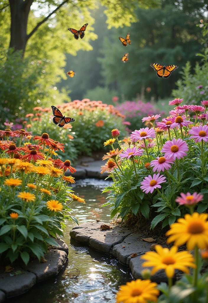 22 Colorful Landscaping Ideas That Will Make Your Flower Garden Truly Magical! - 9. Butterfly Gardens