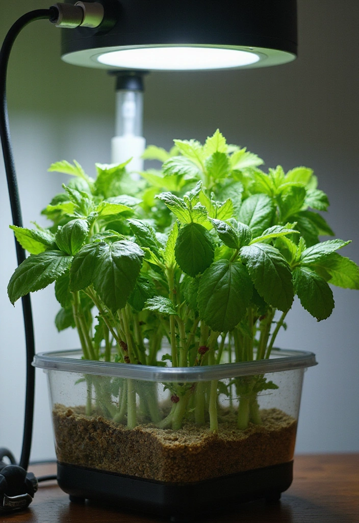 15 DIY Indoor Herb Garden Hacks That'll Transform Your Space (Wait Until You See #8!) - 11. DIY Hydroponic Herb Garden